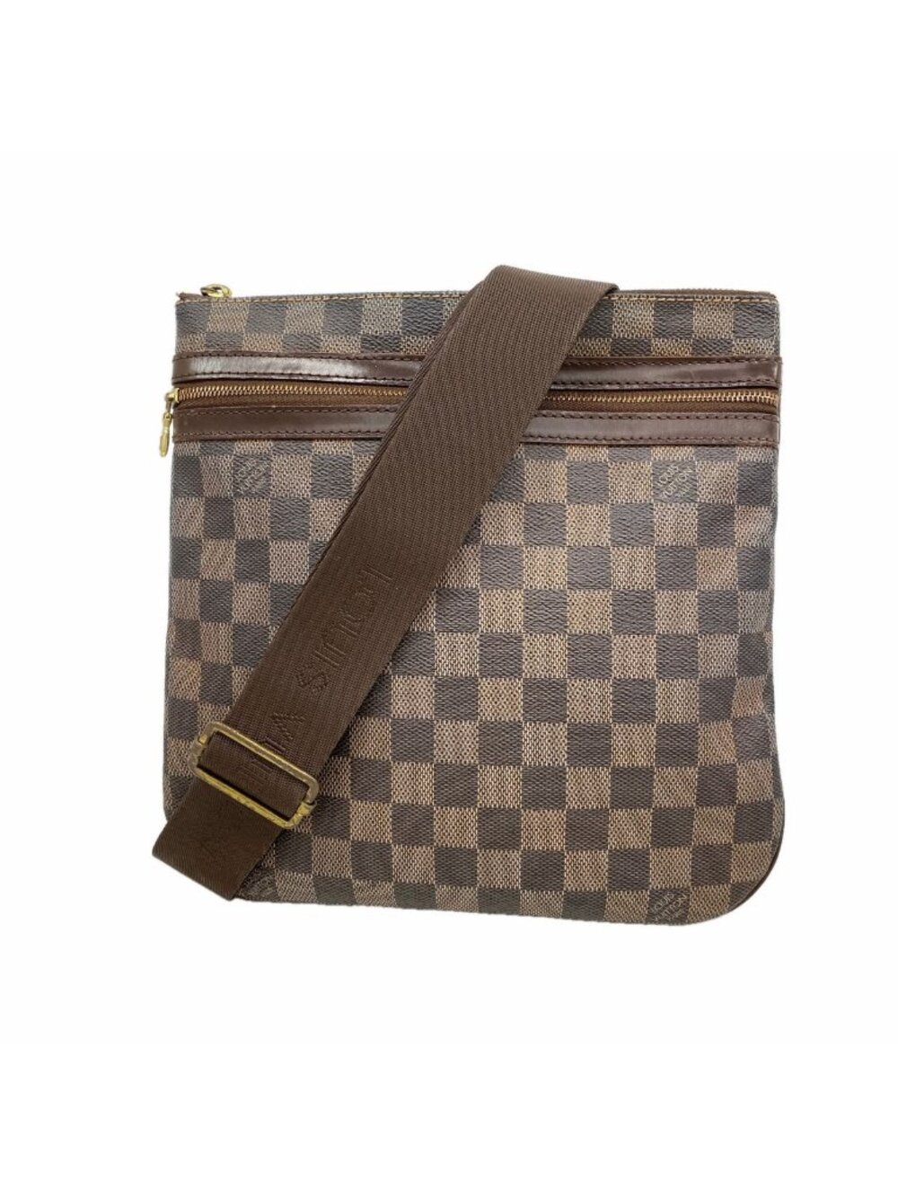 Louis Vuitton Shoulder Bag Damier Pochette Bosphore Ebene